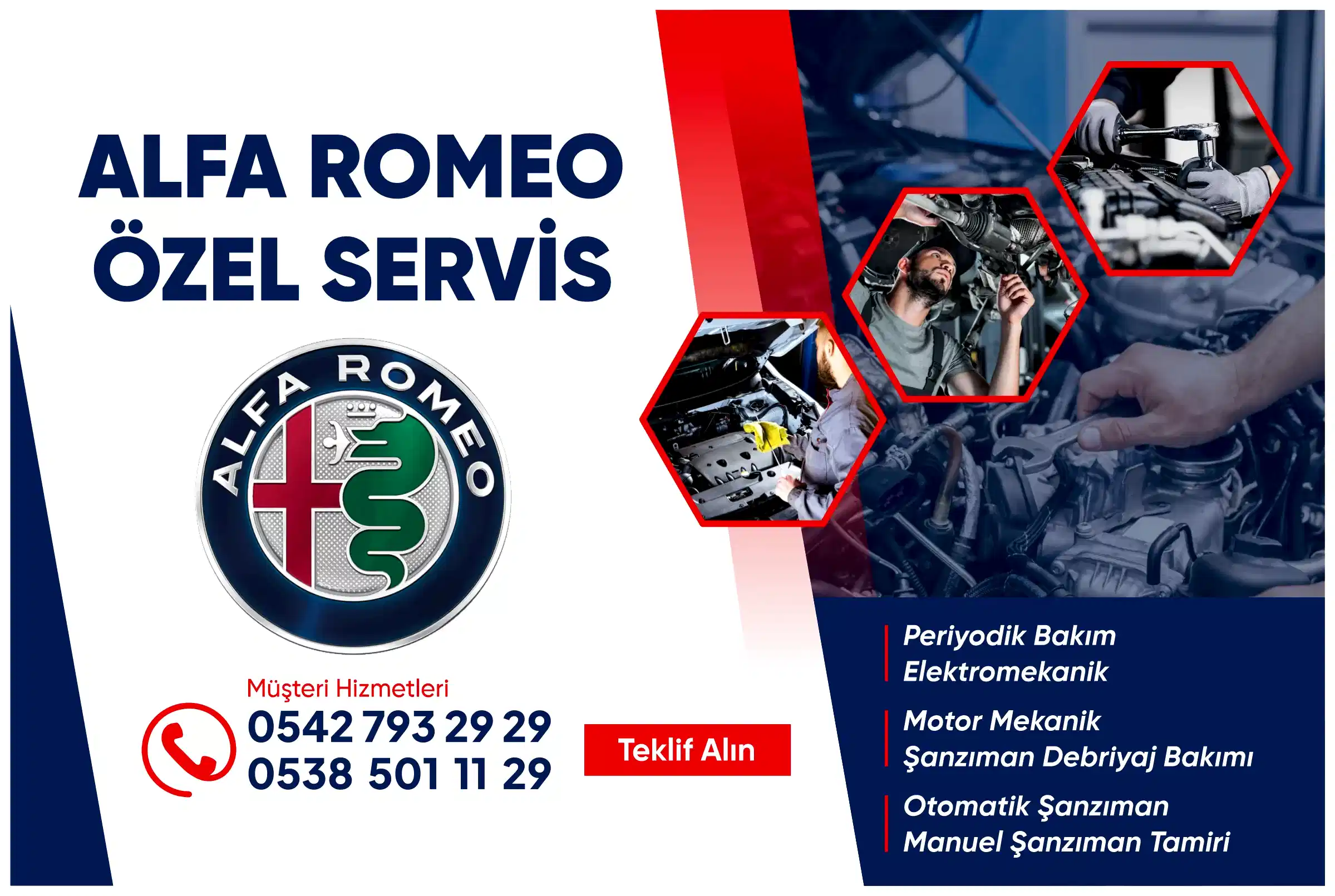alfa romeo özel servis