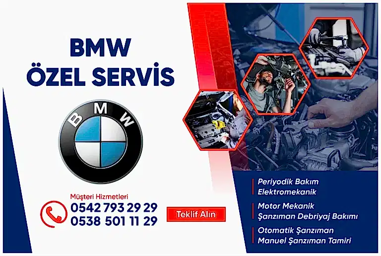 bmw özel servis
