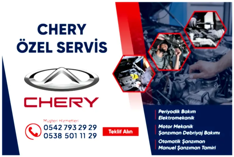 chery özel servis