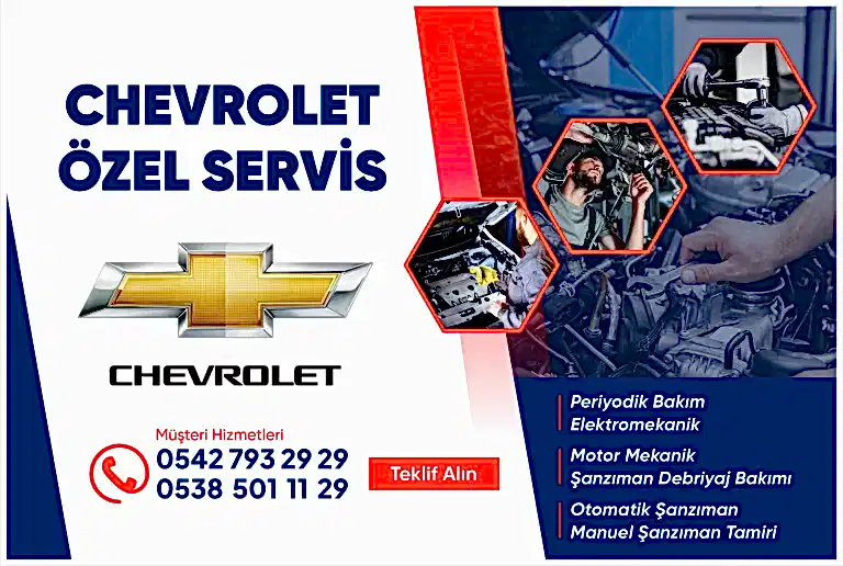 chevrolet özel servis