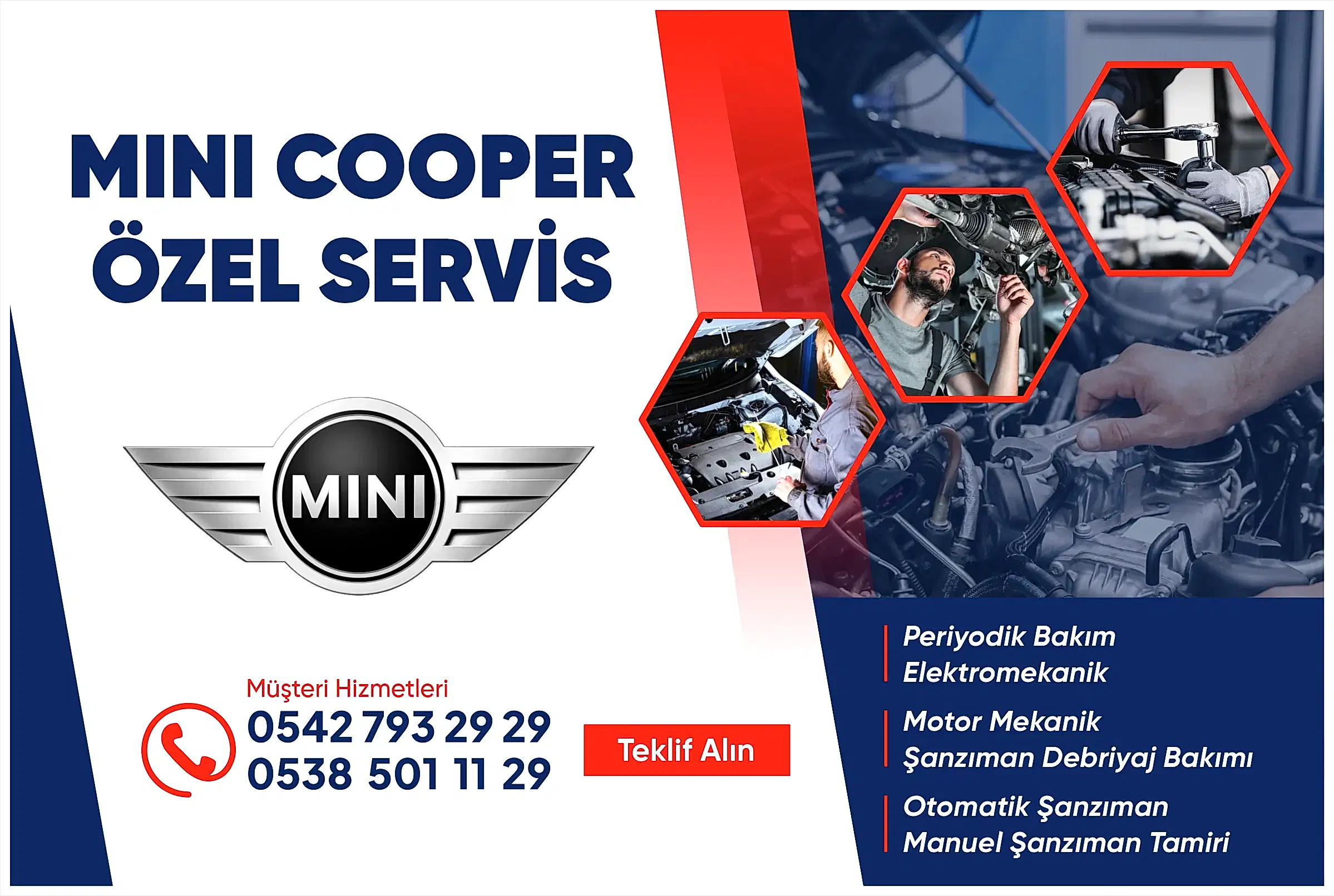 Mini Cooper Özel Servis